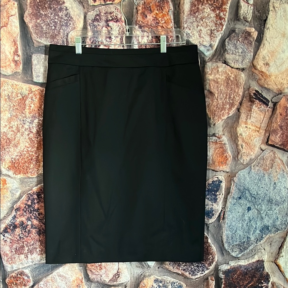 Classic Black Pencil Skirt by Pendleton.